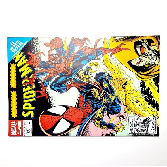 Spider-Man #24 Vol 1 30th Anv Double Infinity War Crossover Hobgoblin1992 NM/M - Picture 2 of 5